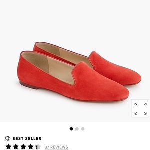 J. Crew suede smoking loafer - brand new!